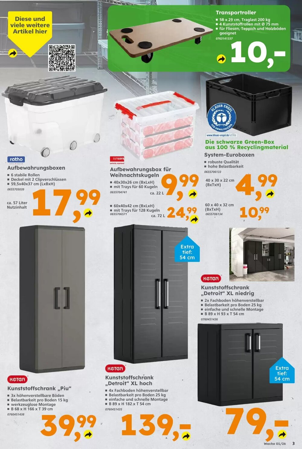 Globus Baumarkt Prospekt (ab 29.12.2025) zum Blättern - Seite 3