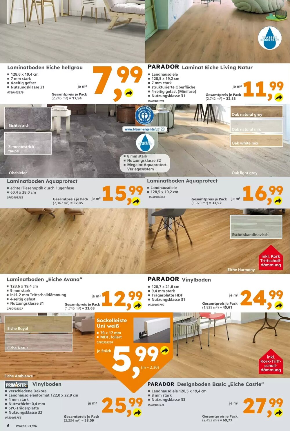 Globus Baumarkt Prospekt (ab 29.12.2025) zum Blättern - Seite 6