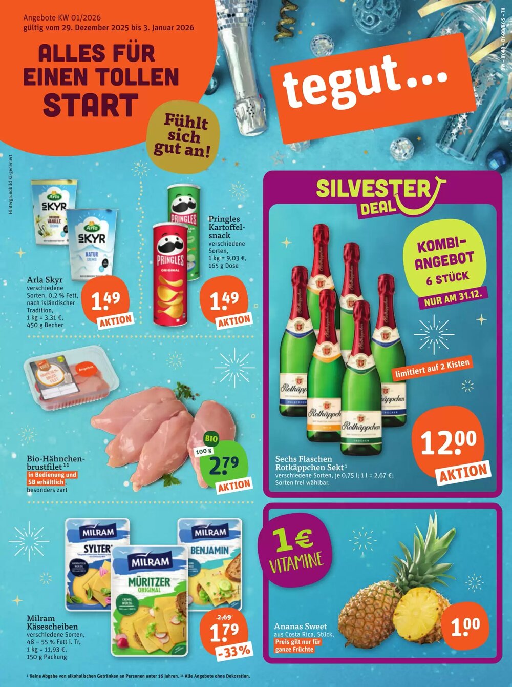 tegut Prospekt (ab 29.12.2025) zum Blättern - Seite 3