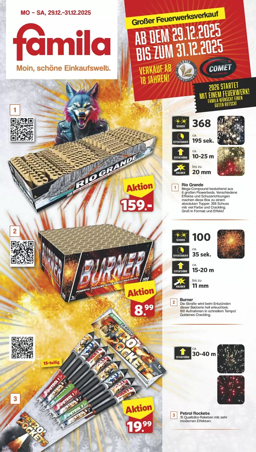 Famila Nord West Prospekt (ab 29.12.2025) zum Blättern - Seite 1