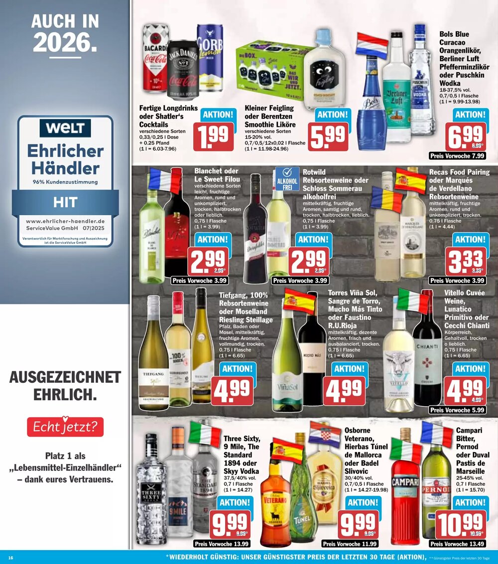 Hit Prospekt (ab 29.12.2025) zum Blättern - Seite 16