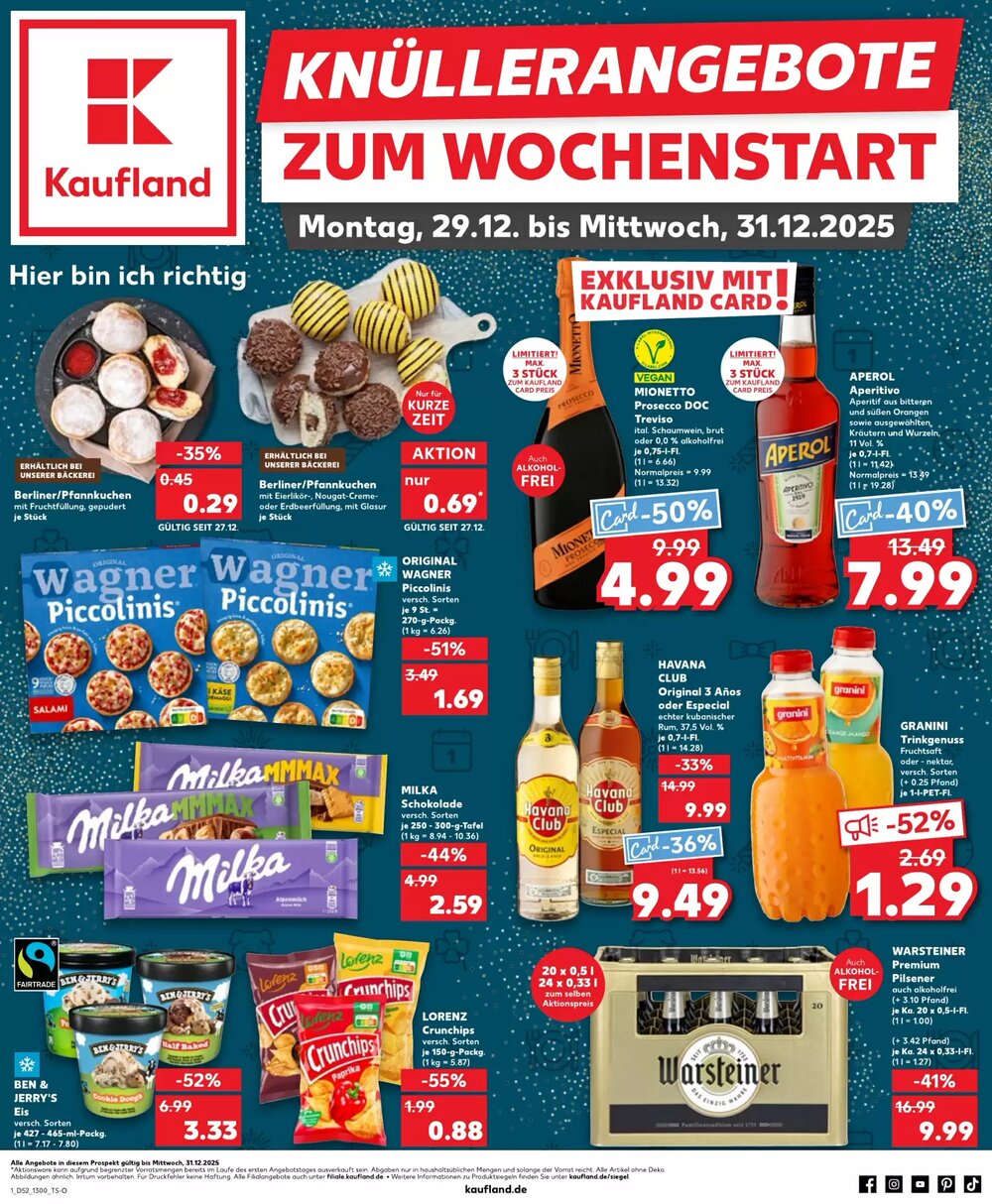 Kaufland Prospekt (ab 29.12.2025) zum Blättern - Seite 1