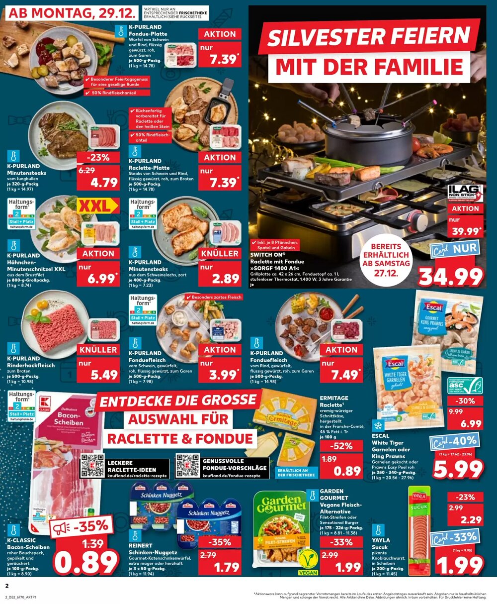 Kaufland Prospekt (ab 29.12.2025) zum Blättern - Seite 2