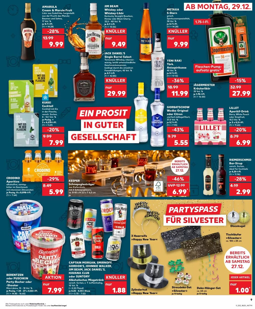 Kaufland Prospekt (ab 29.12.2025) zum Blättern - Seite 9