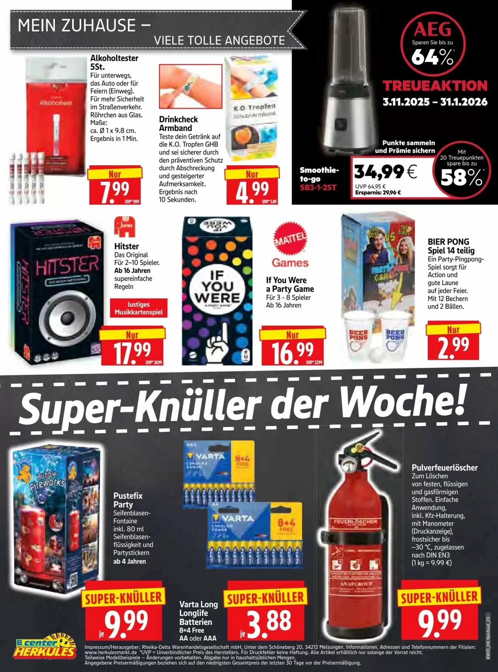 Edeka Herkules Prospekt (ab 29.12.2025) zum Blättern - Seite 20