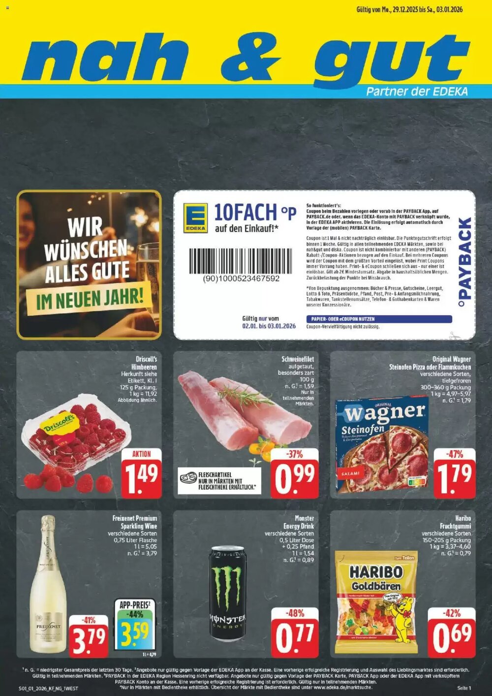 nah & gut Prospekt (ab 29.12.2025) zum Blättern - Seite 1