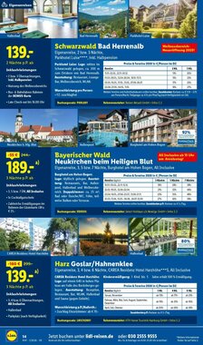 Lidl Reisen Prospekt (ab 29.12.2025) zum Blättern - Seite 14