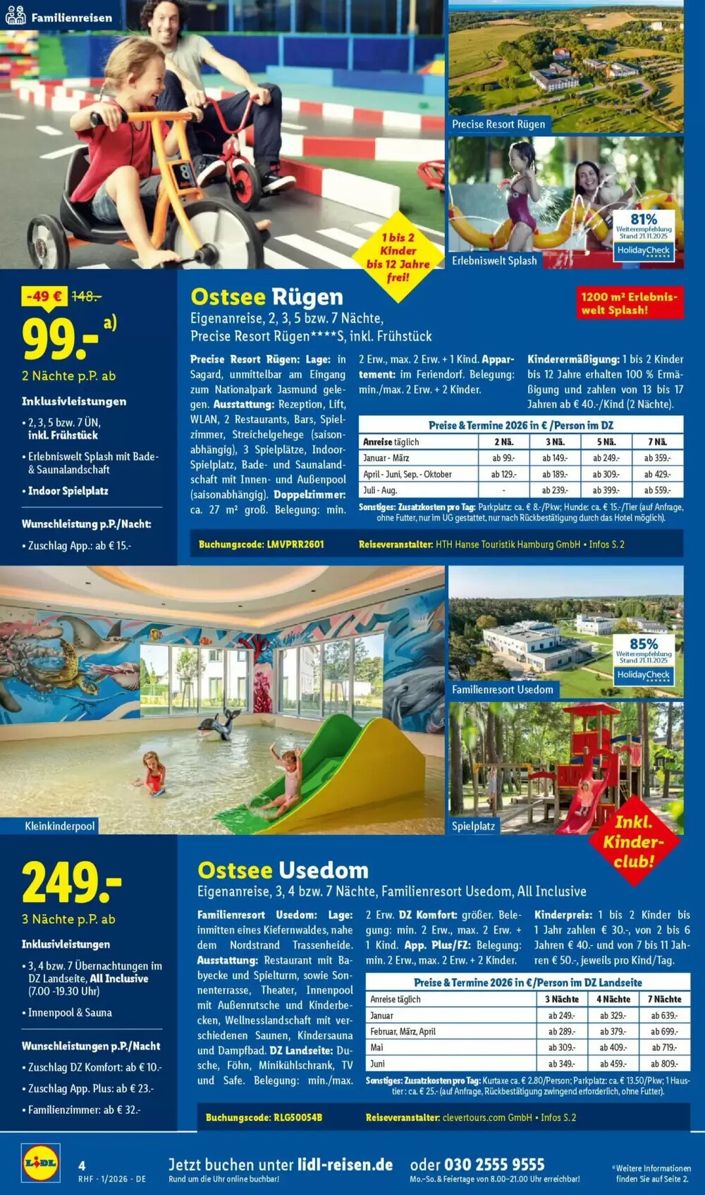 Lidl Reisen Prospekt (ab 29.12.2025) zum Blättern - Seite 4
