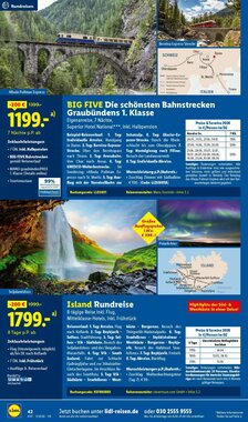 Lidl Reisen Prospekt (ab 29.12.2025) zum Blättern - Seite 42