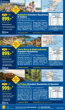Lidl Reisen Prospekt (ab 29.12.2025) zum Blättern - Seite 44