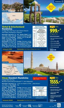 Lidl Reisen Prospekt (ab 29.12.2025) zum Blättern - Seite 47