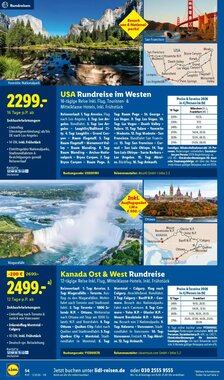 Lidl Reisen Prospekt (ab 29.12.2025) zum Blättern - Seite 54