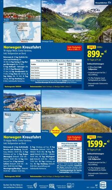 Lidl Reisen Prospekt (ab 29.12.2025) zum Blättern - Seite 57
