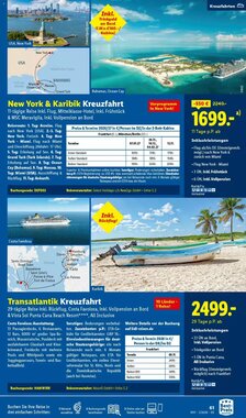 Lidl Reisen Prospekt (ab 29.12.2025) zum Blättern - Seite 61