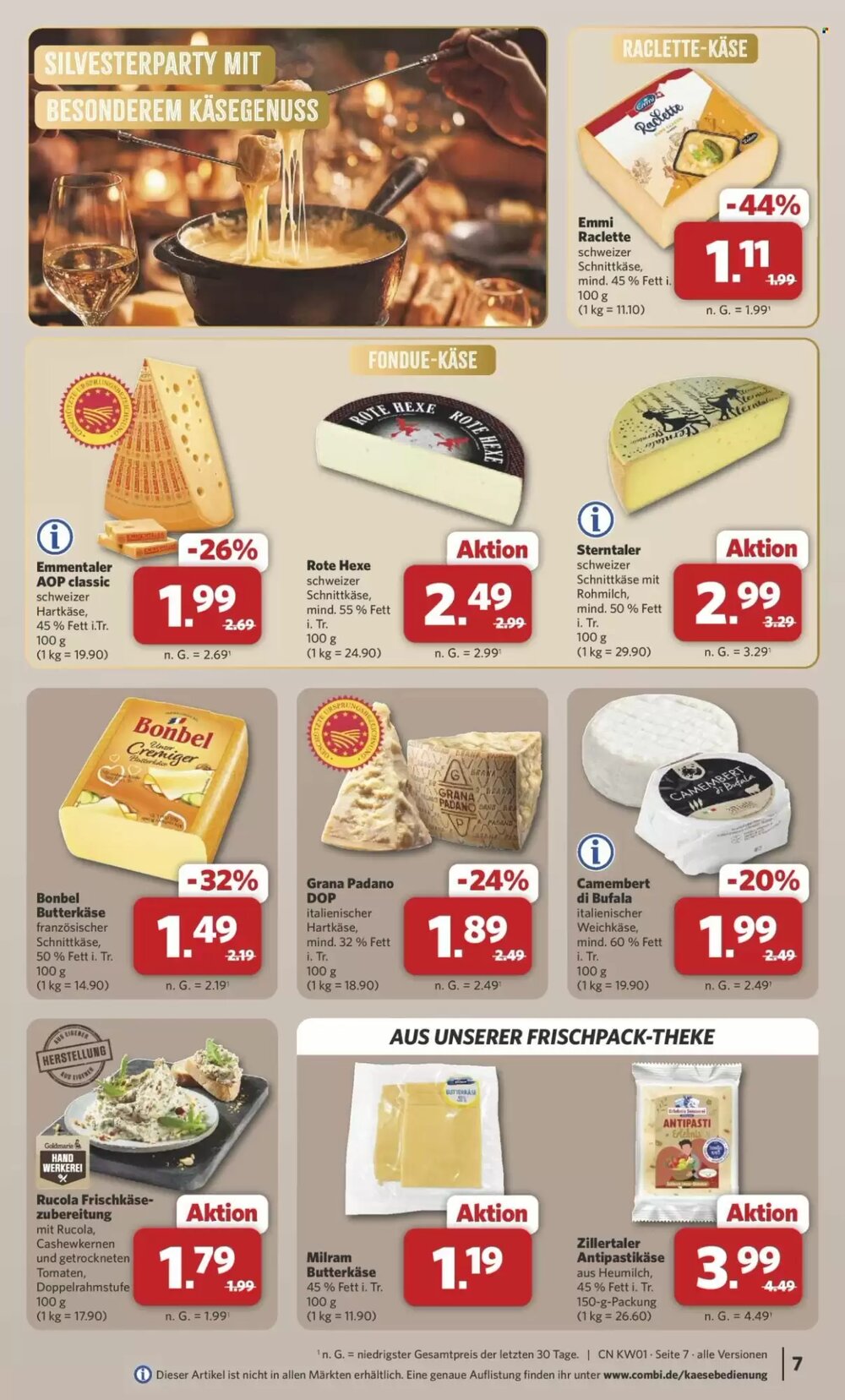 Combi Prospekt (ab 29.12.2025) zum Blättern - Seite 7