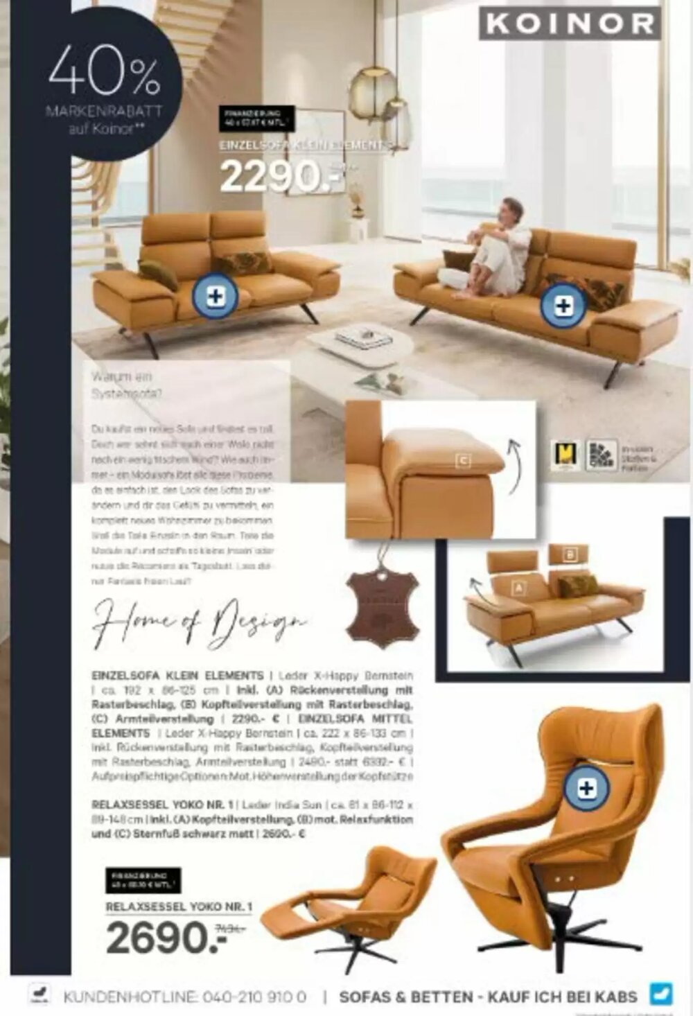 Kabs Polsterwelt Prospekt (ab 29.12.2025) zum Blättern - Seite 14
