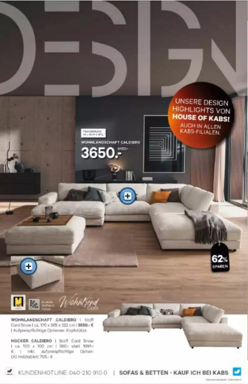 Kabs Polsterwelt Prospekt (ab 29.12.2025) zum Blättern - Seite 16