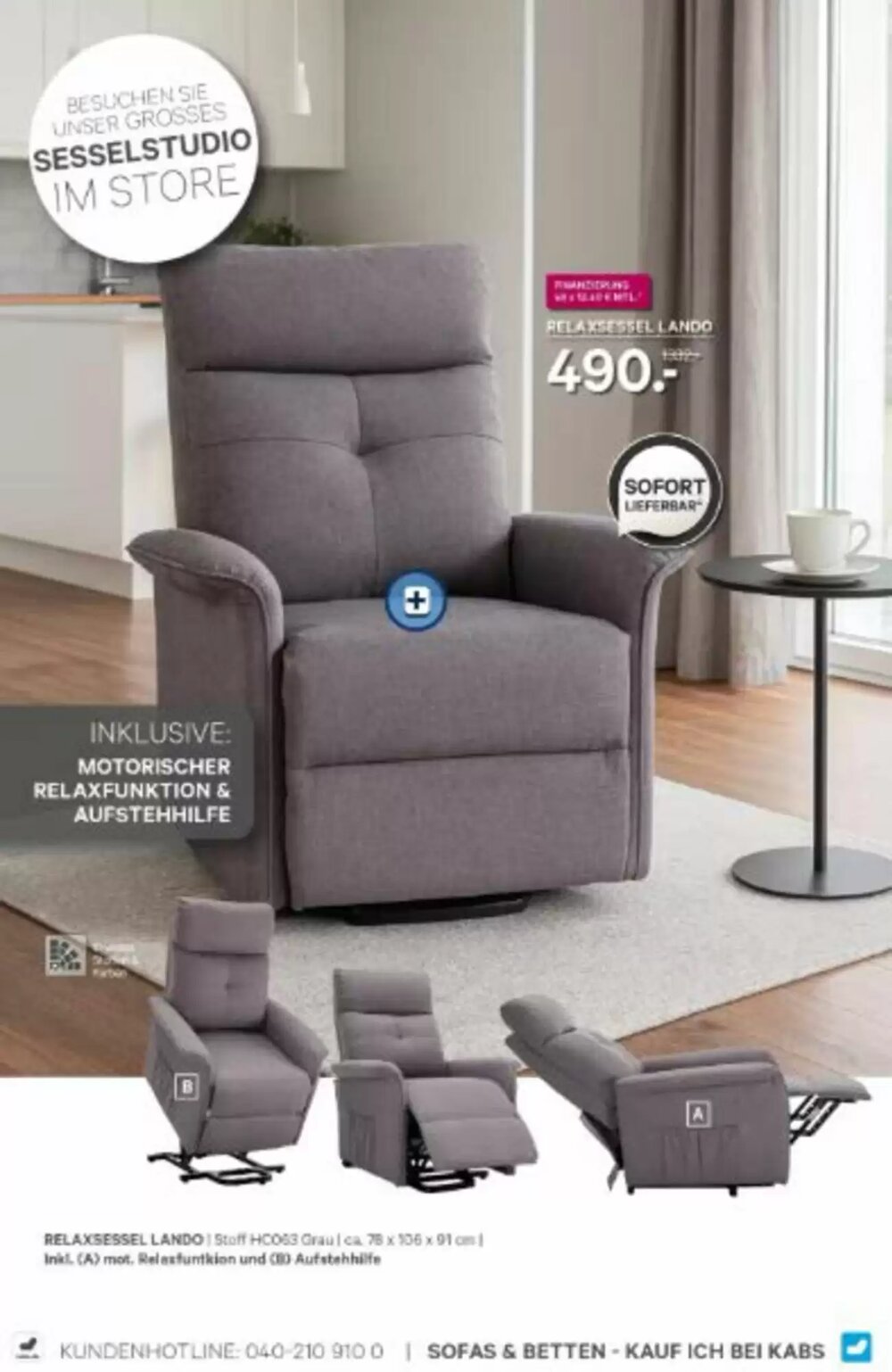 Kabs Polsterwelt Prospekt (ab 29.12.2025) zum Blättern - Seite 25