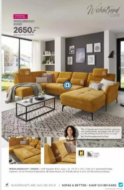 Kabs Polsterwelt Prospekt (ab 29.12.2025) zum Blättern - Seite 26