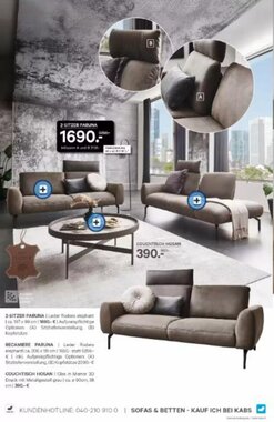 Kabs Polsterwelt Prospekt (ab 29.12.2025) zum Blättern - Seite 34