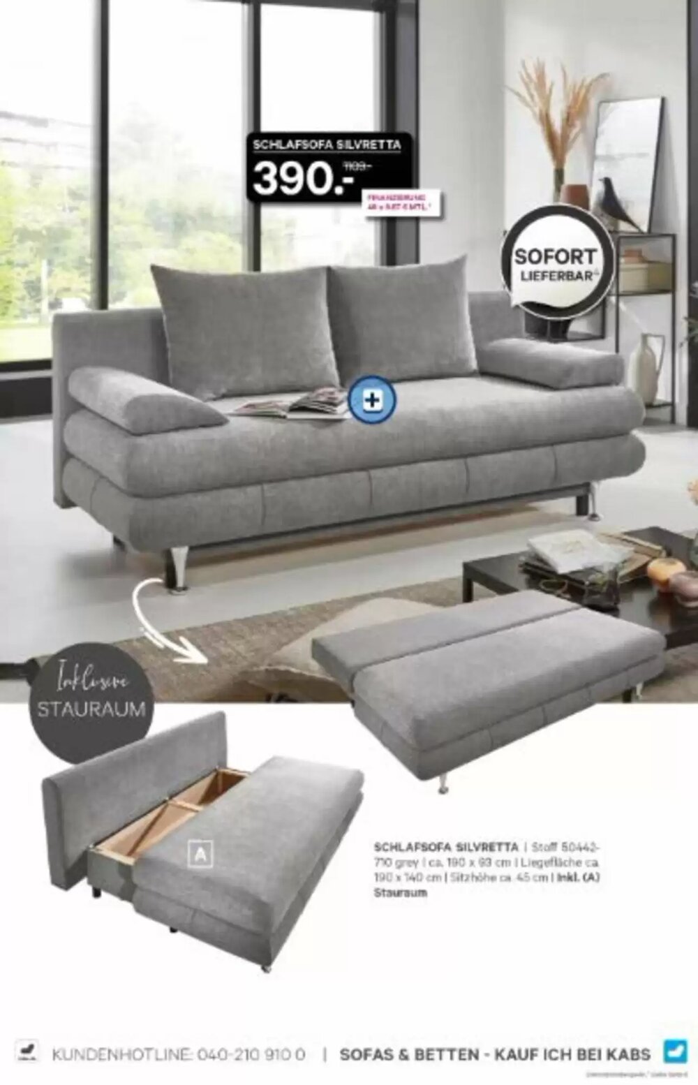 Kabs Polsterwelt Prospekt (ab 29.12.2025) zum Blättern - Seite 38