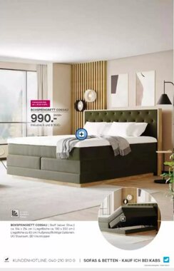 Kabs Polsterwelt Prospekt (ab 29.12.2025) zum Blättern - Seite 44