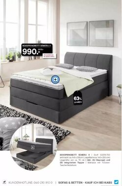 Kabs Polsterwelt Prospekt (ab 29.12.2025) zum Blättern - Seite 45