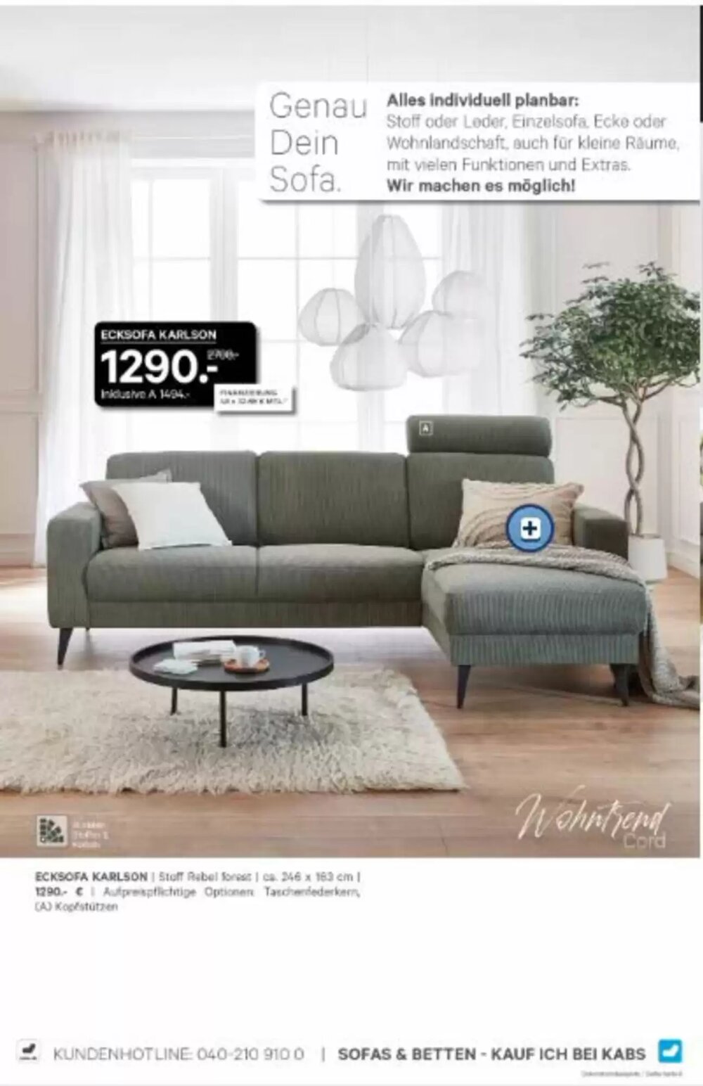 Kabs Polsterwelt Prospekt (ab 29.12.2025) zum Blättern - Seite 7