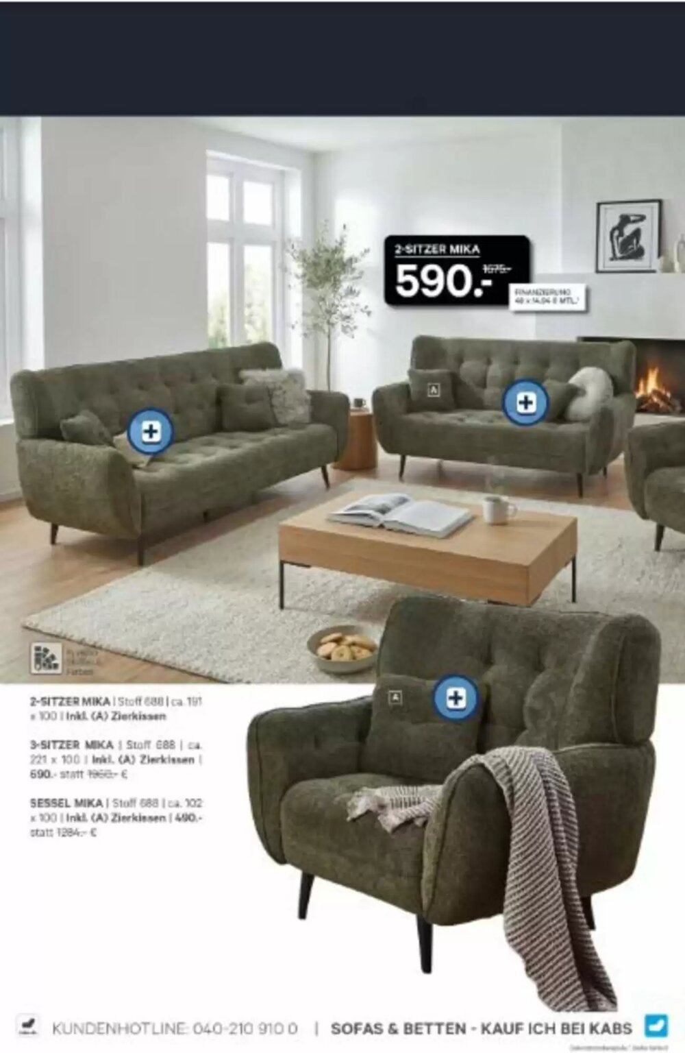 Kabs Polsterwelt Prospekt (ab 29.12.2025) zum Blättern - Seite 9