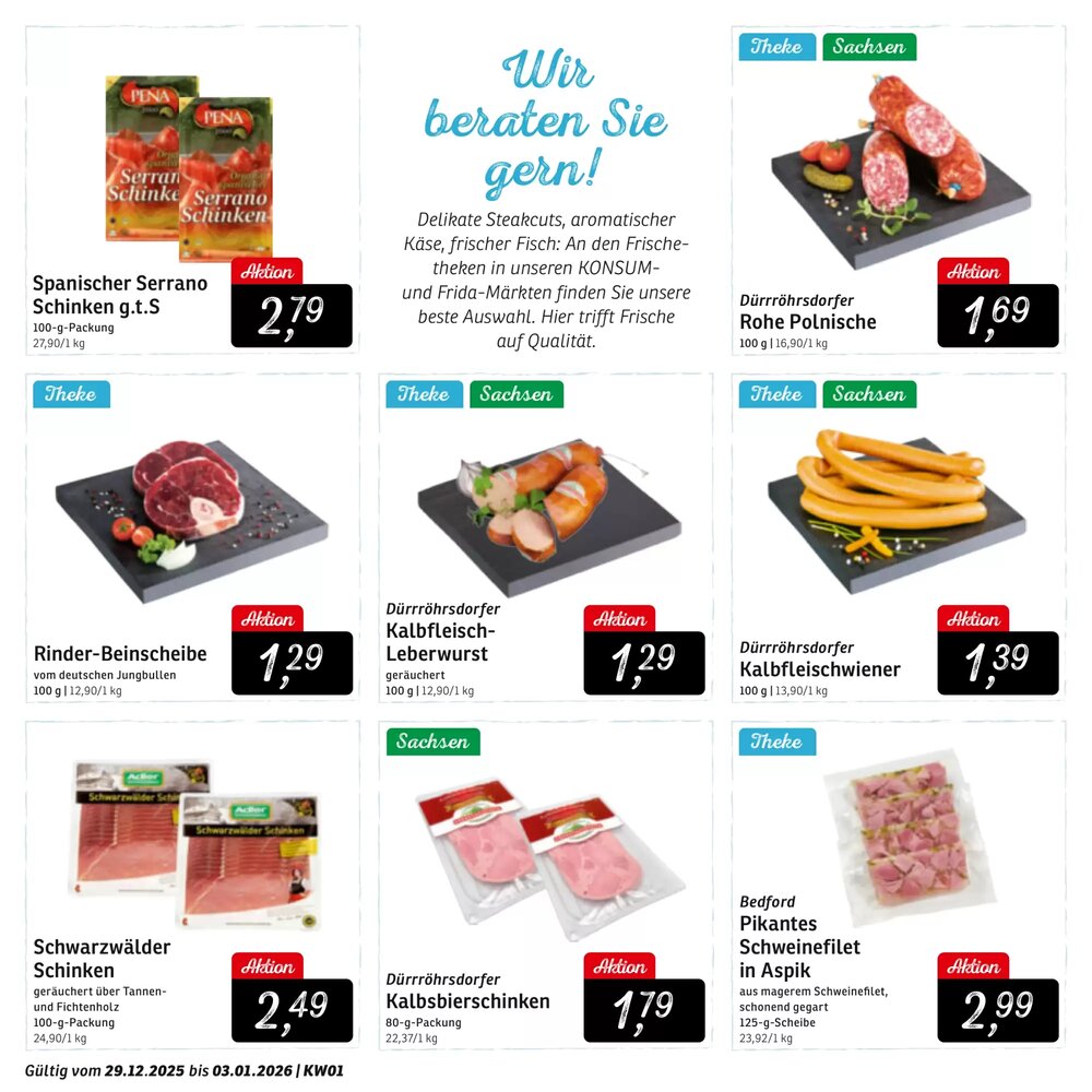 KONSUM Prospekt (ab 29.12.2025) zum Blättern - Seite 4