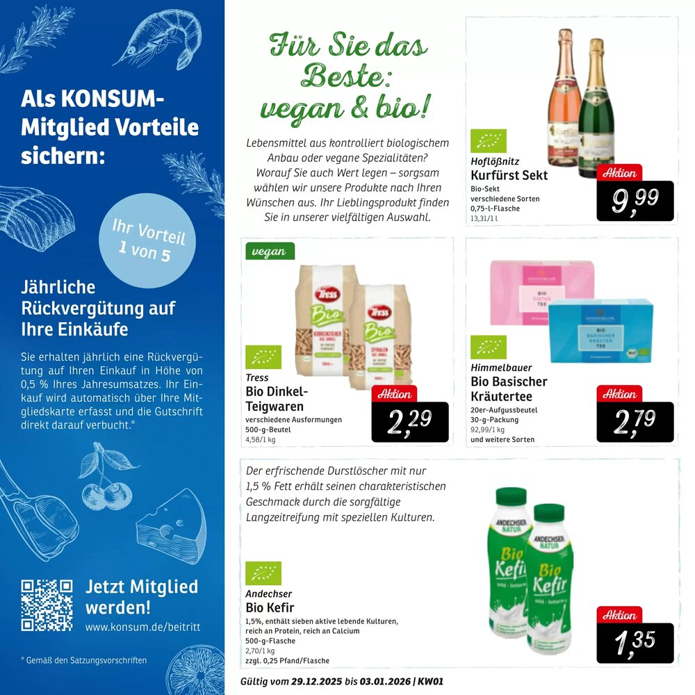 KONSUM Prospekt (ab 29.12.2025) zum Blättern - Seite 6