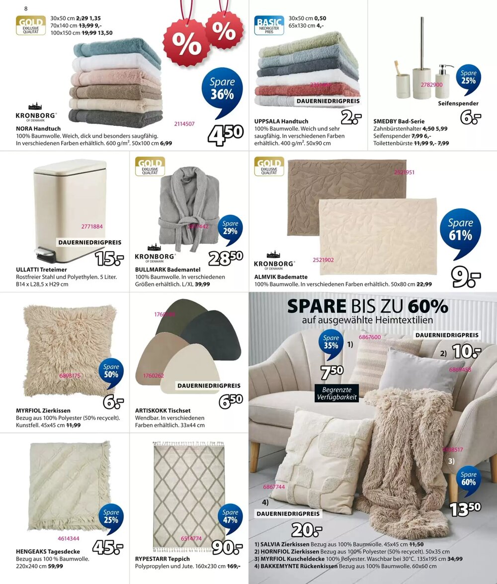 Jysk Prospekt (ab 30.12.2025) zum Blättern - Seite 9