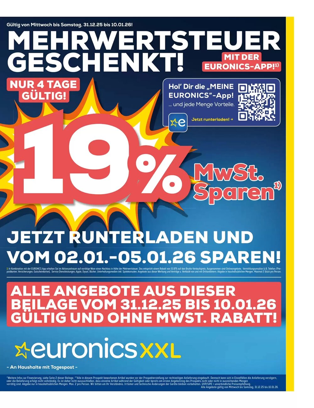 Euronics Prospekt (ab 31.12.2025) zum Blättern - Seite 1