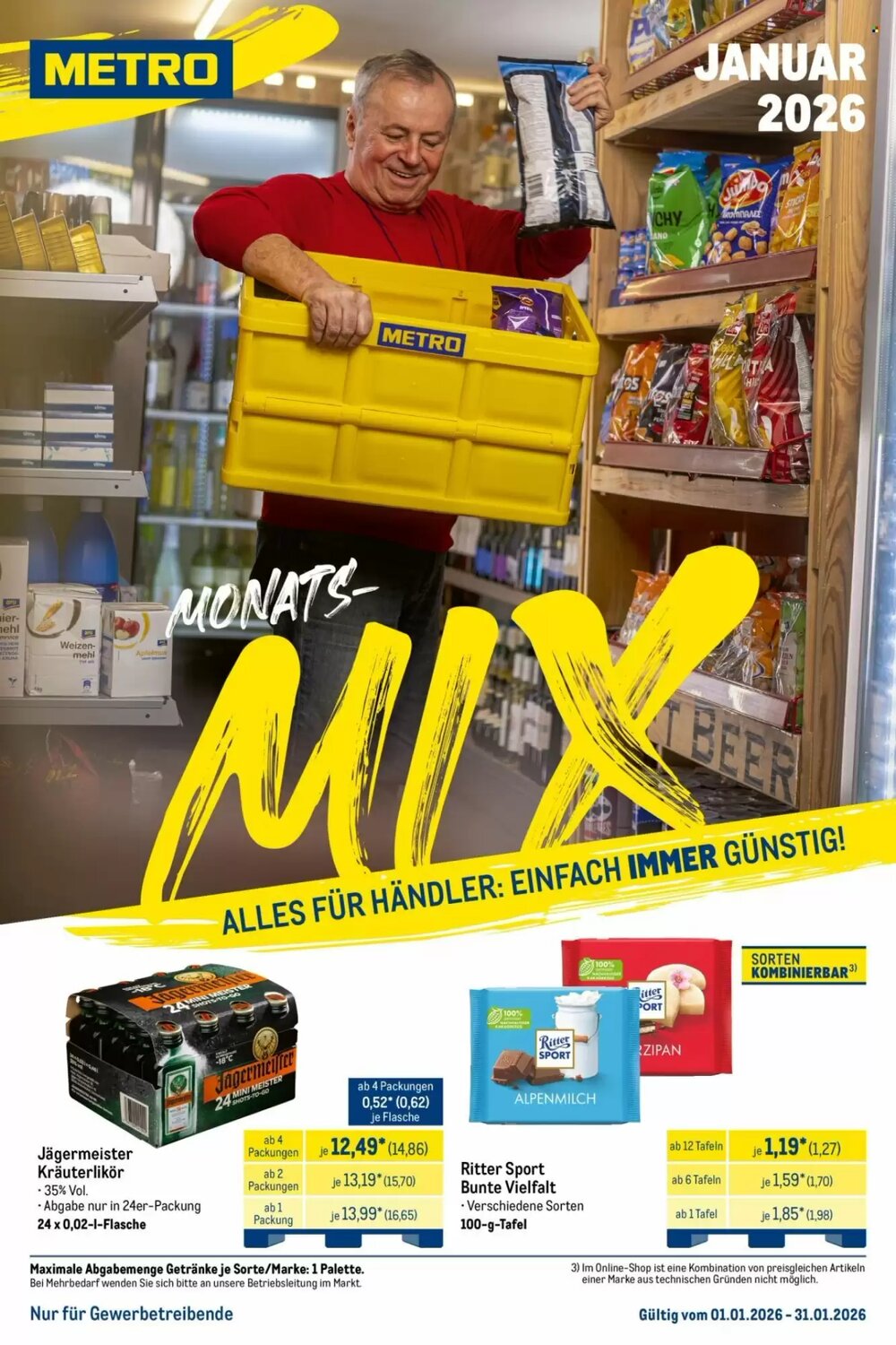 METRO Prospekt (ab 01.01.2026) zum Blättern - Seite 1
