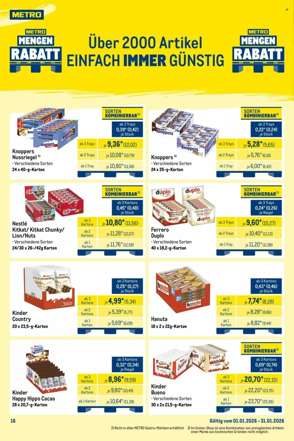 METRO Prospekt (ab 01.01.2026) zum Blättern - Seite 16