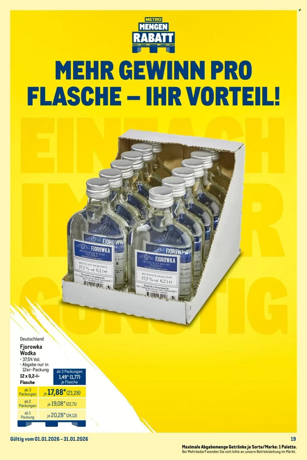 METRO Prospekt (ab 01.01.2026) zum Blättern - Seite 19