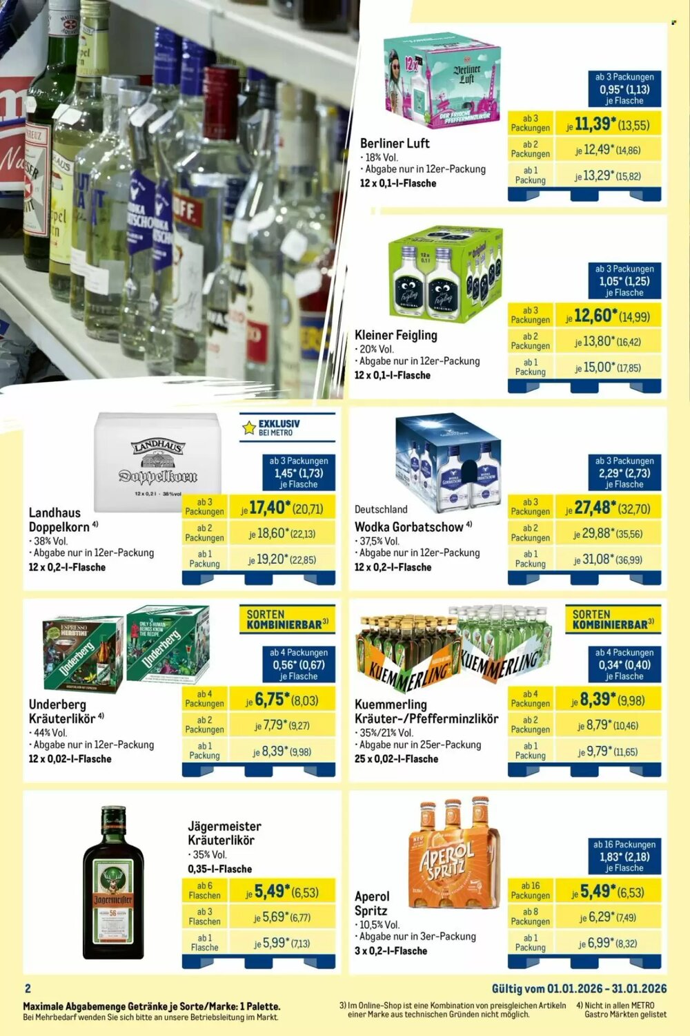 METRO Prospekt (ab 01.01.2026) zum Blättern - Seite 2