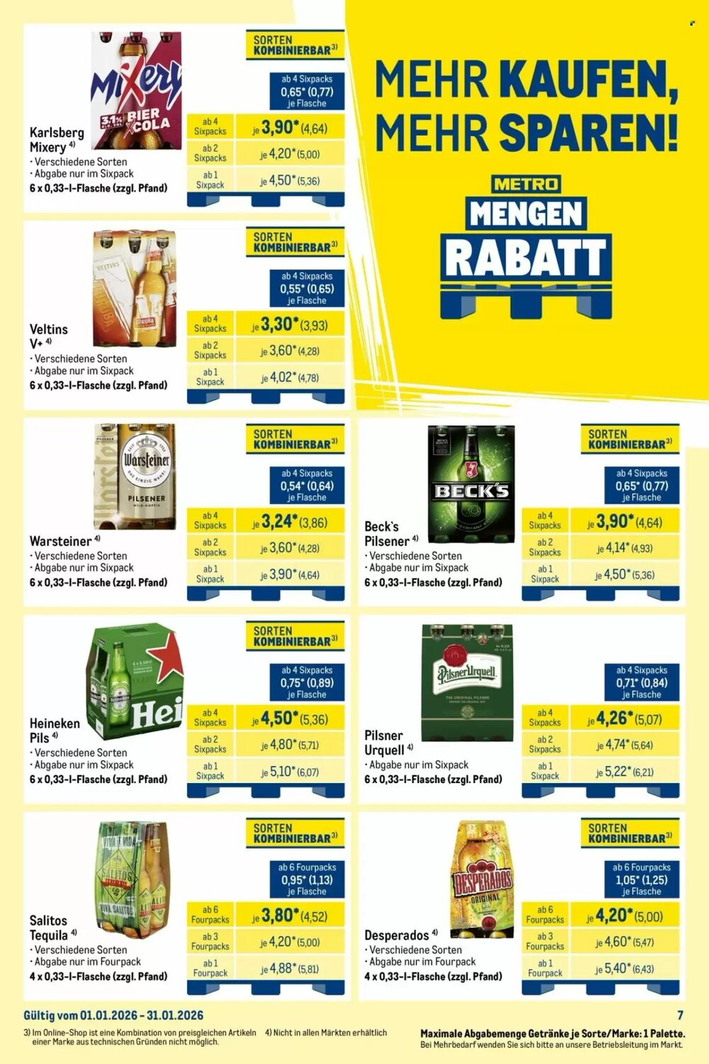 METRO Prospekt (ab 01.01.2026) zum Blättern - Seite 7
