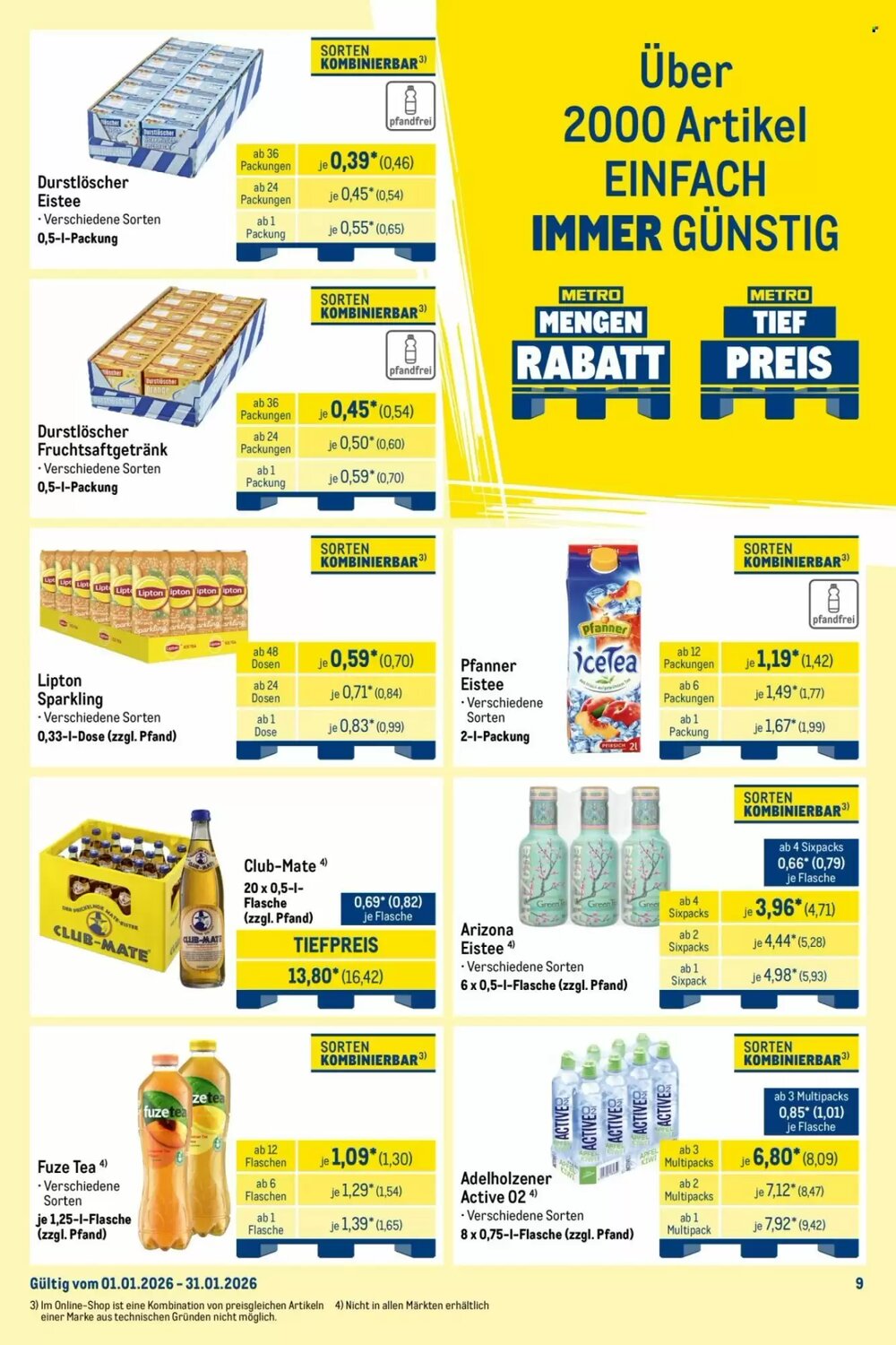 METRO Prospekt (ab 01.01.2026) zum Blättern - Seite 9