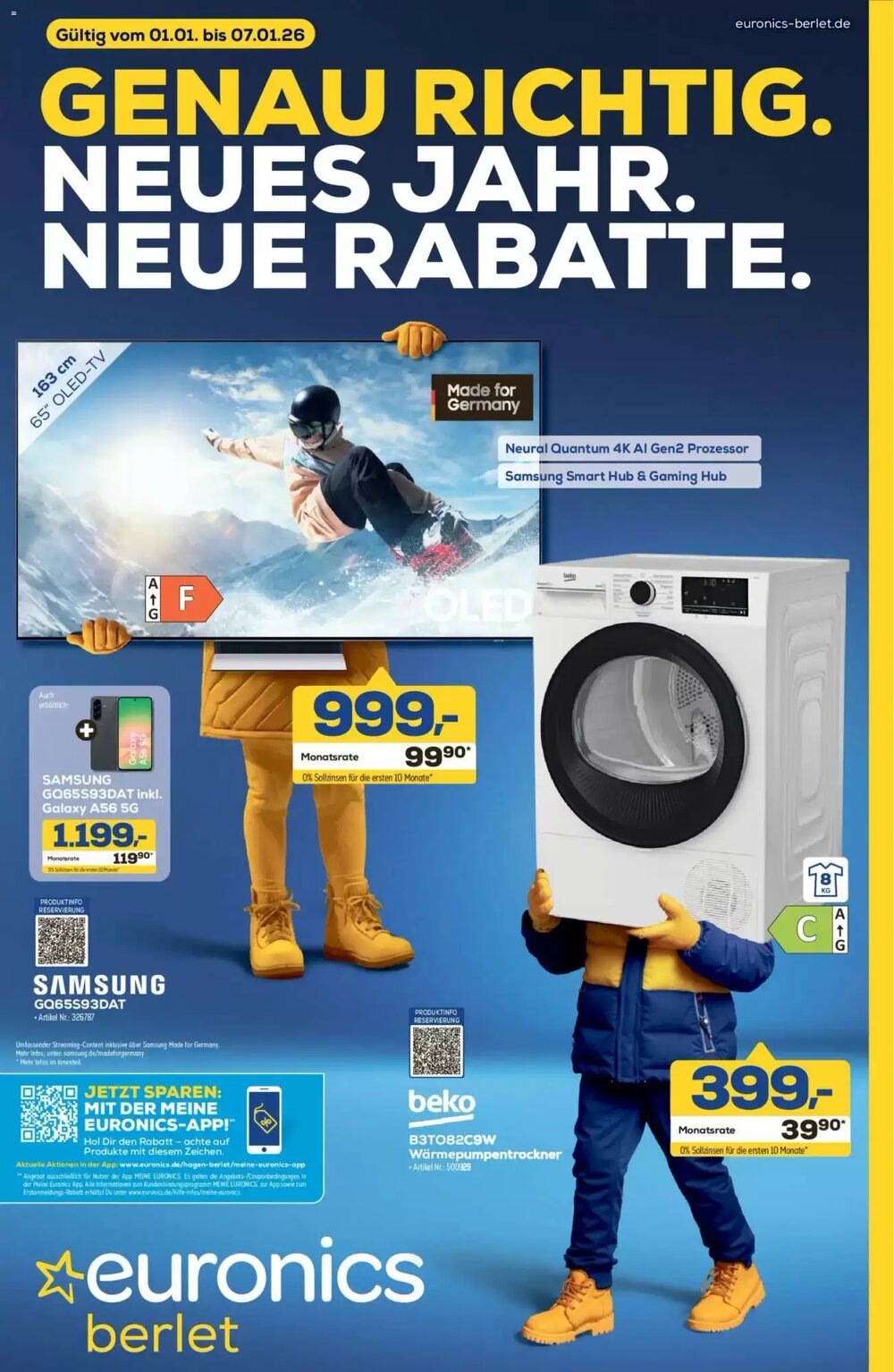 Euronics Prospekt (ab 01.01.2026) zum Blättern - Seite 1