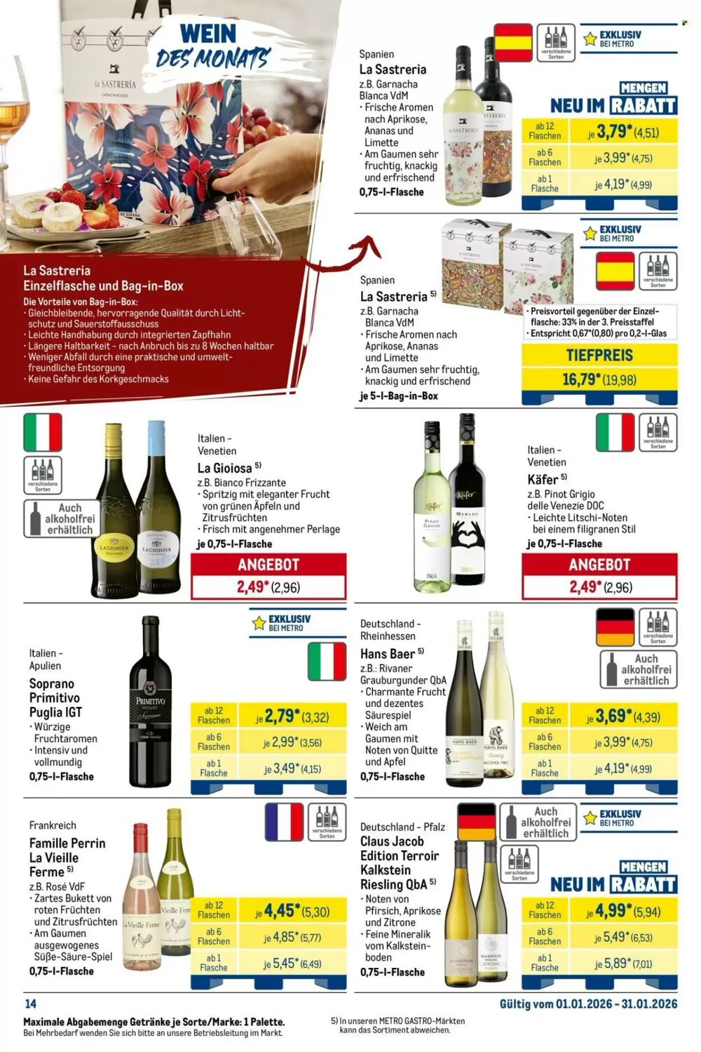 METRO Prospekt (ab 01.01.2026) zum Blättern - Seite 14
