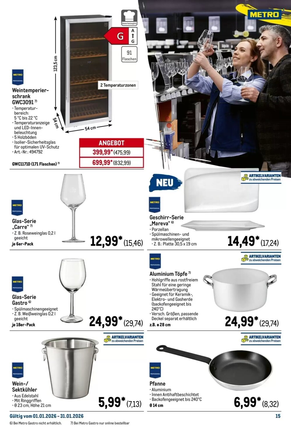 METRO Prospekt (ab 01.01.2026) zum Blättern - Seite 15