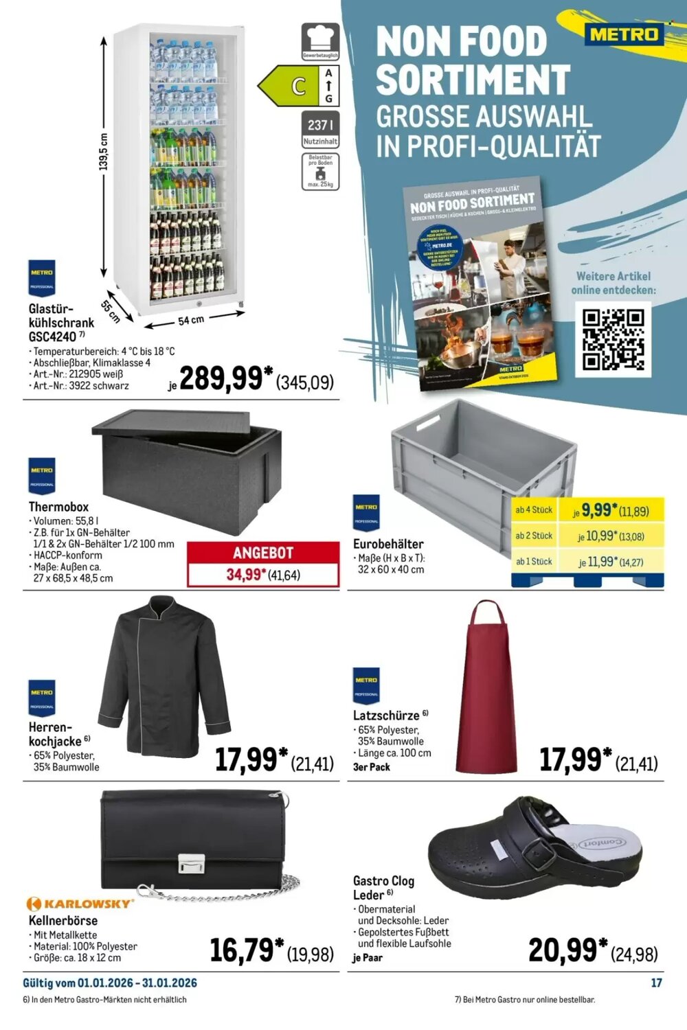 METRO Prospekt (ab 01.01.2026) zum Blättern - Seite 17