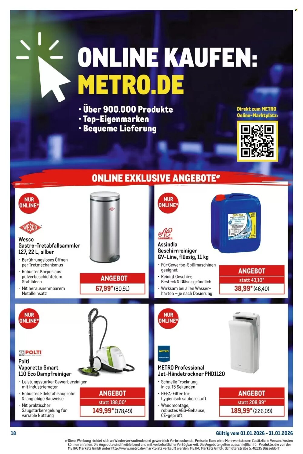 METRO Prospekt (ab 01.01.2026) zum Blättern - Seite 18