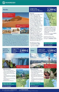 ALDI Nord Reisen Prospekt (ab 01.01.2026) zum Blättern - Seite 16