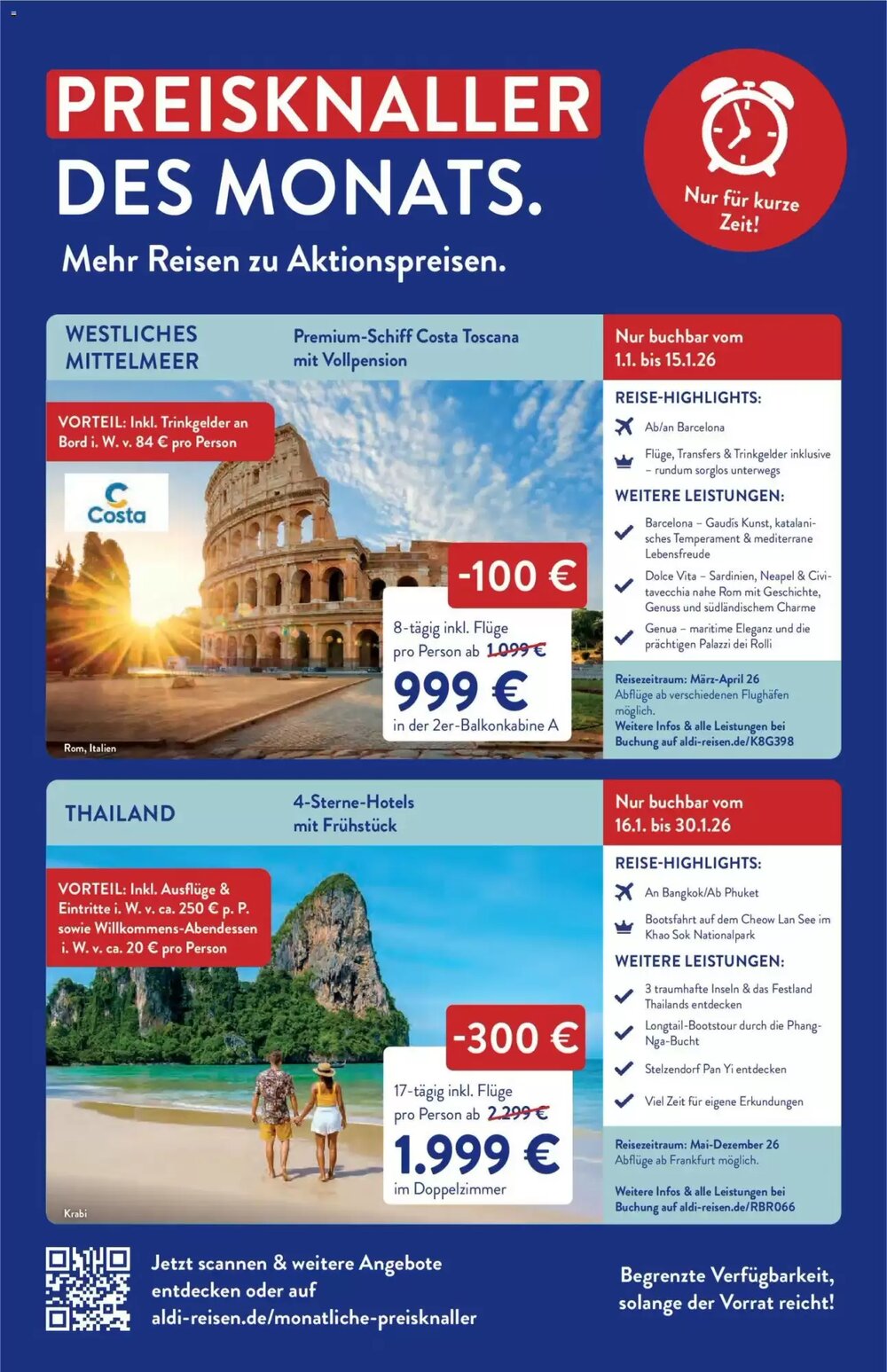 ALDI Nord Reisen Prospekt (ab 01.01.2026) zum Blättern - Seite 3