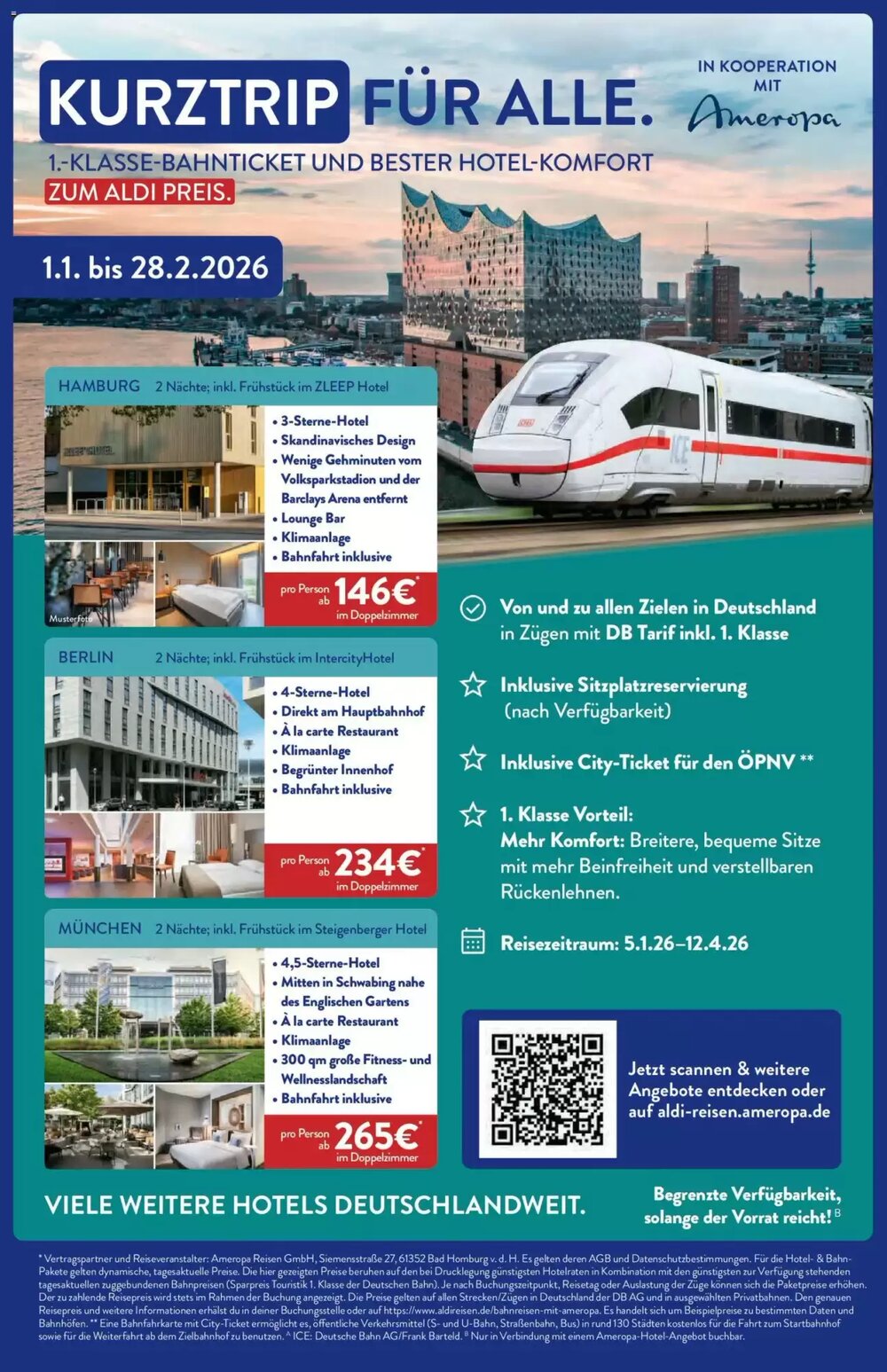 ALDI Nord Reisen Prospekt (ab 01.01.2026) zum Blättern - Seite 4