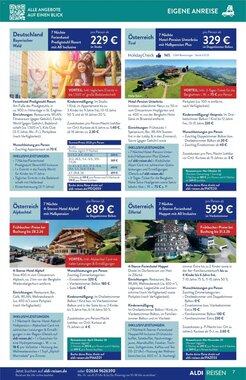 ALDI Nord Reisen Prospekt (ab 01.01.2026) zum Blättern - Seite 7