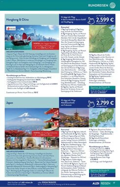 ALDI Nord Reisen Prospekt (ab 01.01.2026) zum Blättern - Seite 17