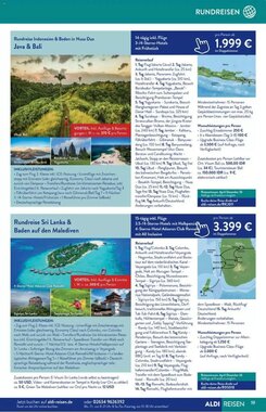 ALDI Nord Reisen Prospekt (ab 01.01.2026) zum Blättern - Seite 19